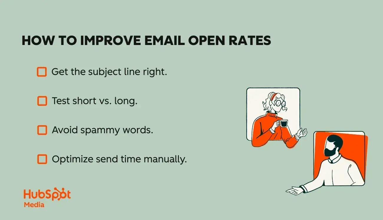 email marketing metrics improve open rate