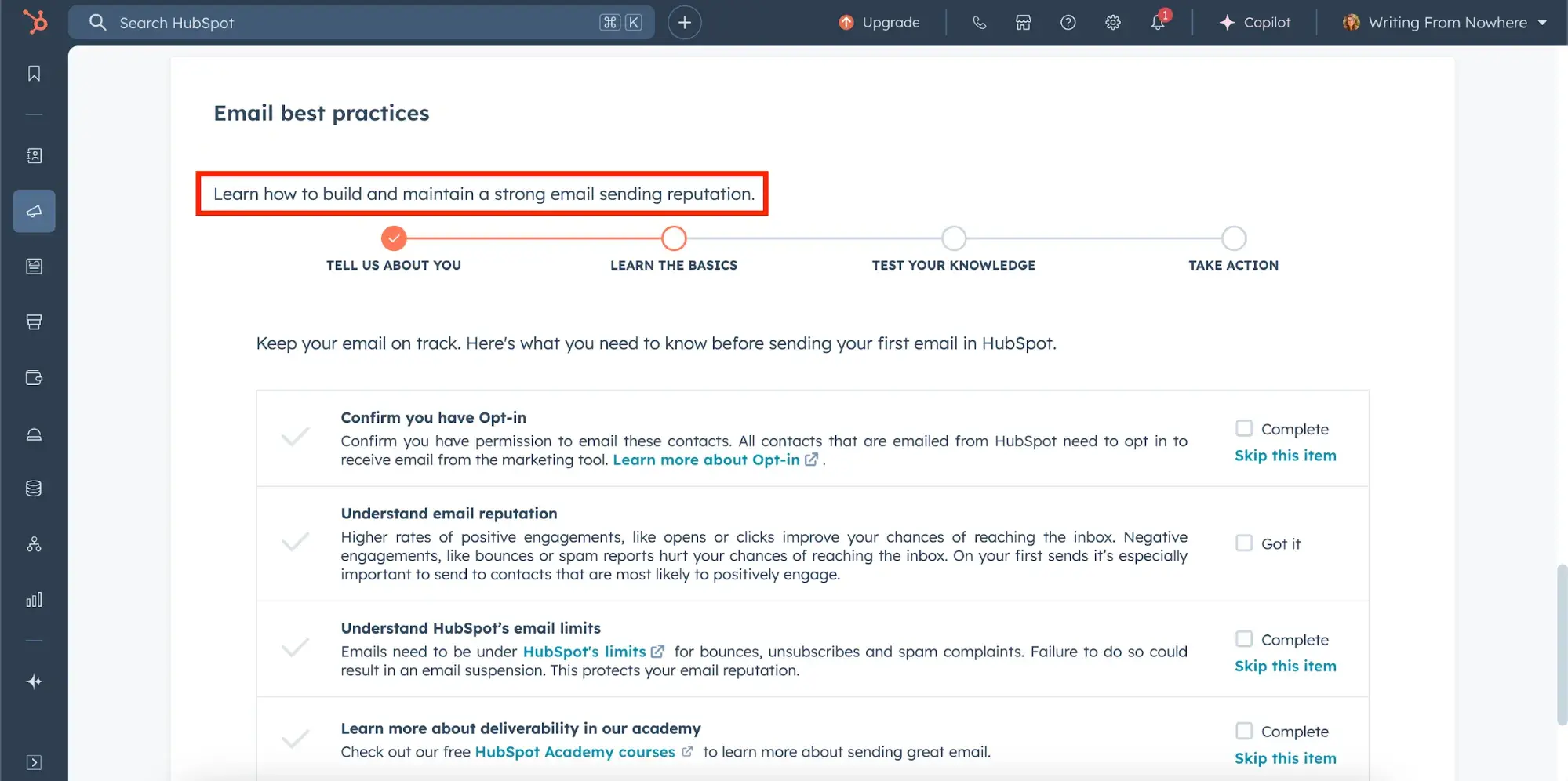 email sender reputation tips