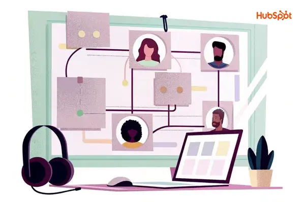 Enterprise customer service team collaborating across multiple channels with unified customer profiles