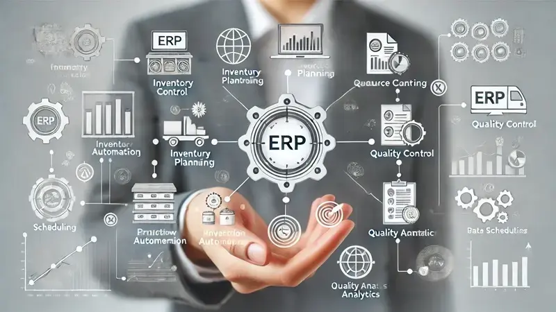 ERPと生産管理システムの違いとは？それぞれの特徴や選び方を解説