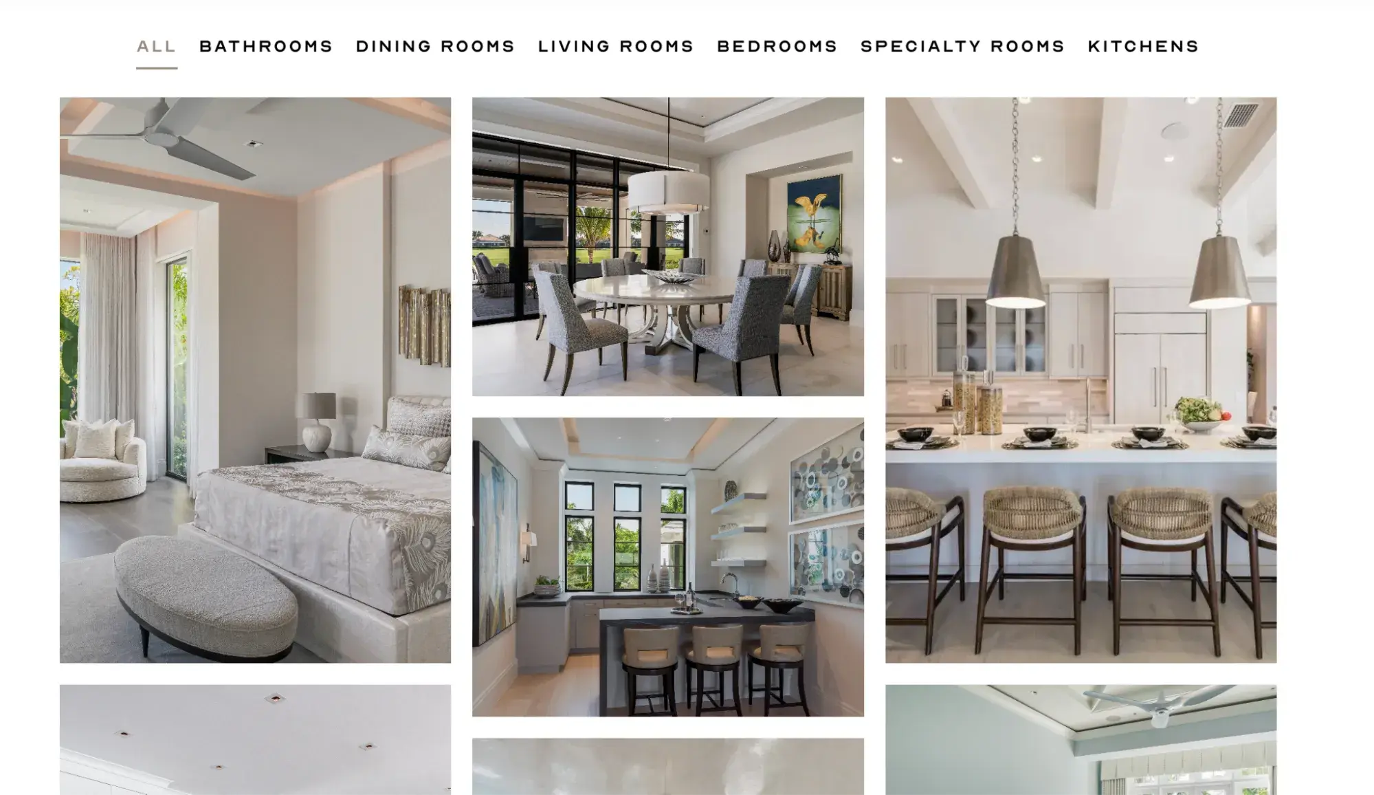 fancy website: romanza interior design’s photo gallery