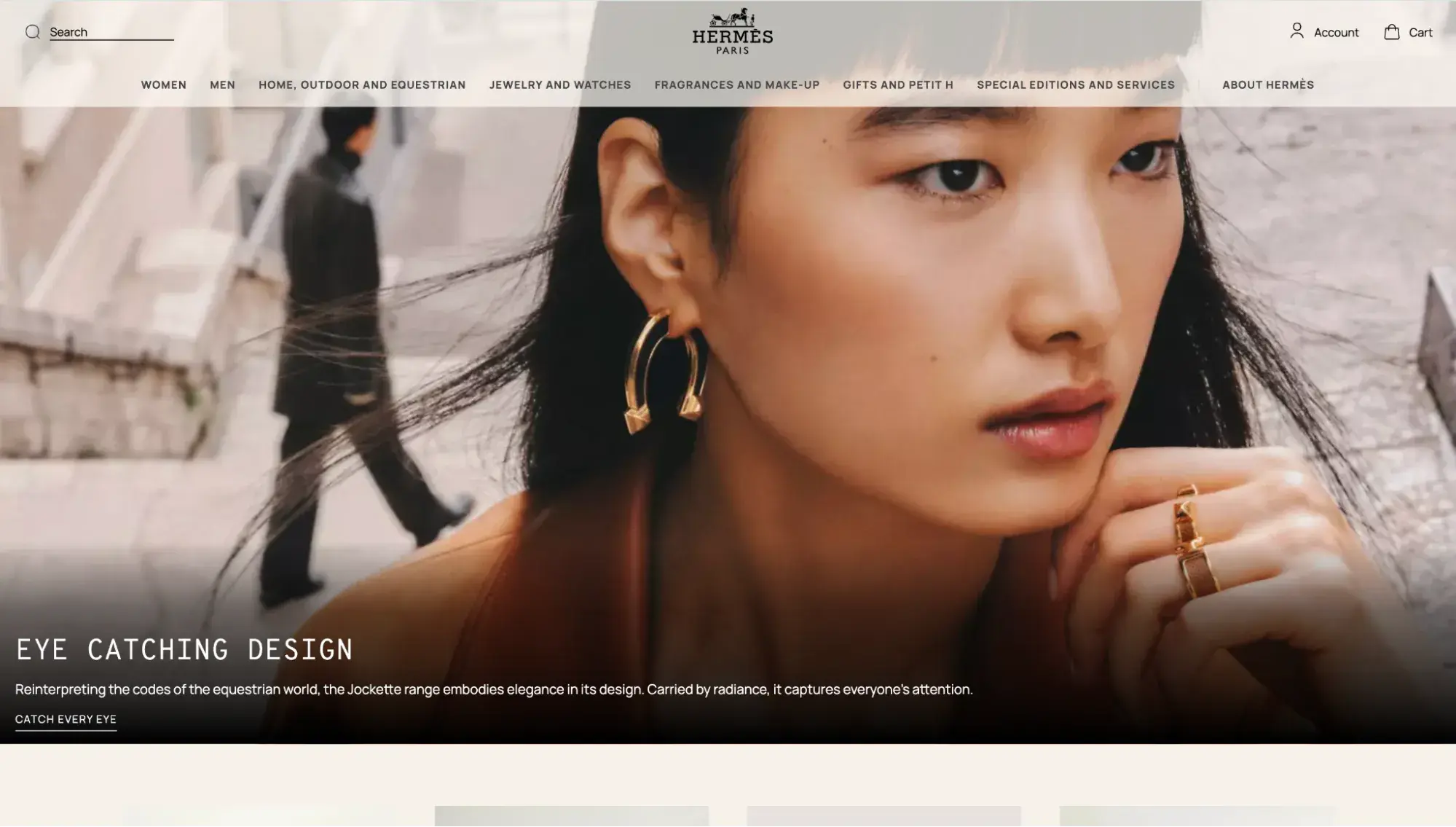 fancy website: hermès