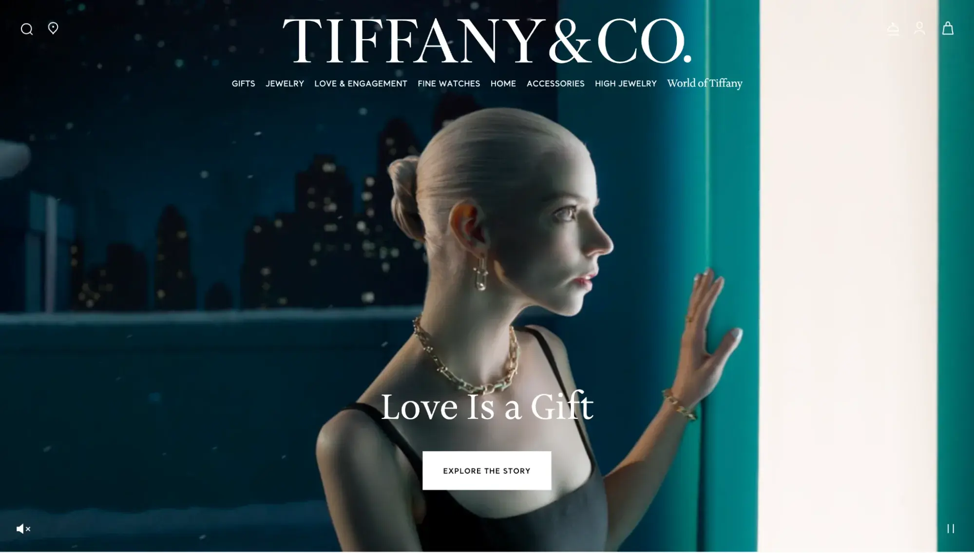 fancy website: tiffany & co.