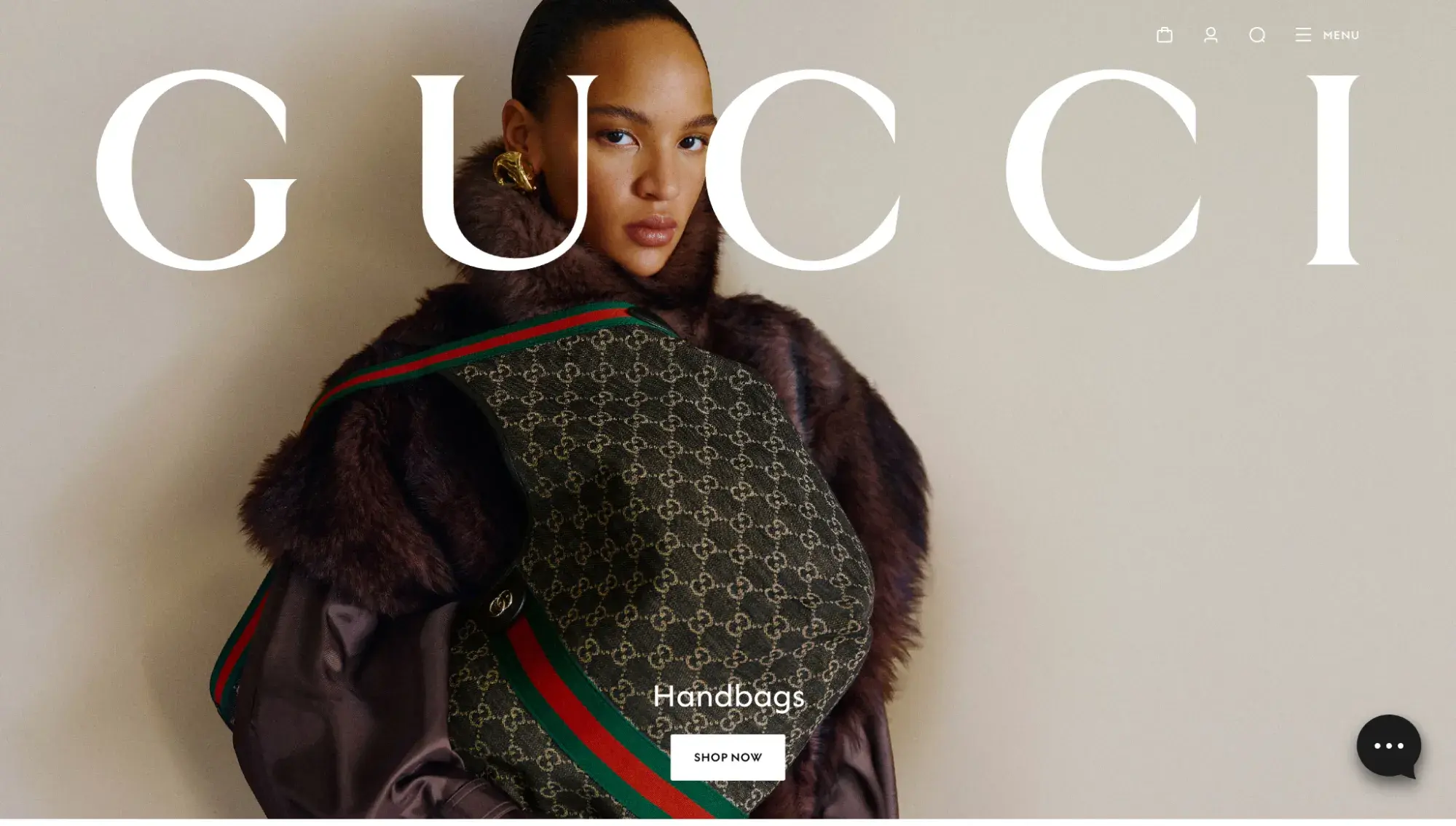 fancy website: gucci