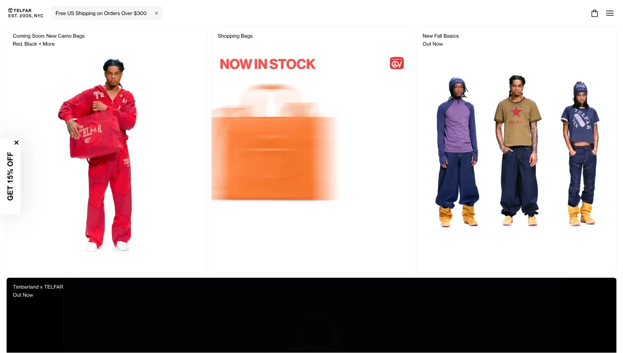 fancy website: telfar