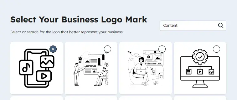 more examples of business logo marks from the hubspot logo maker