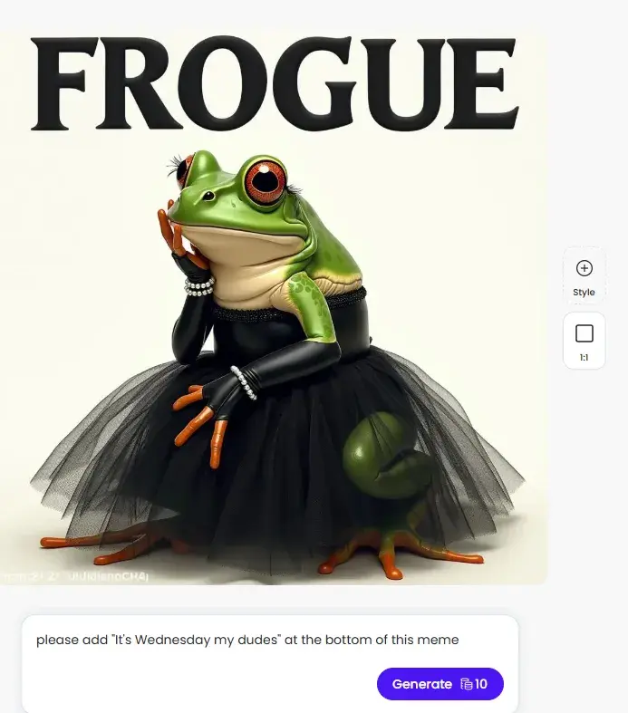 designs.ai meme design example