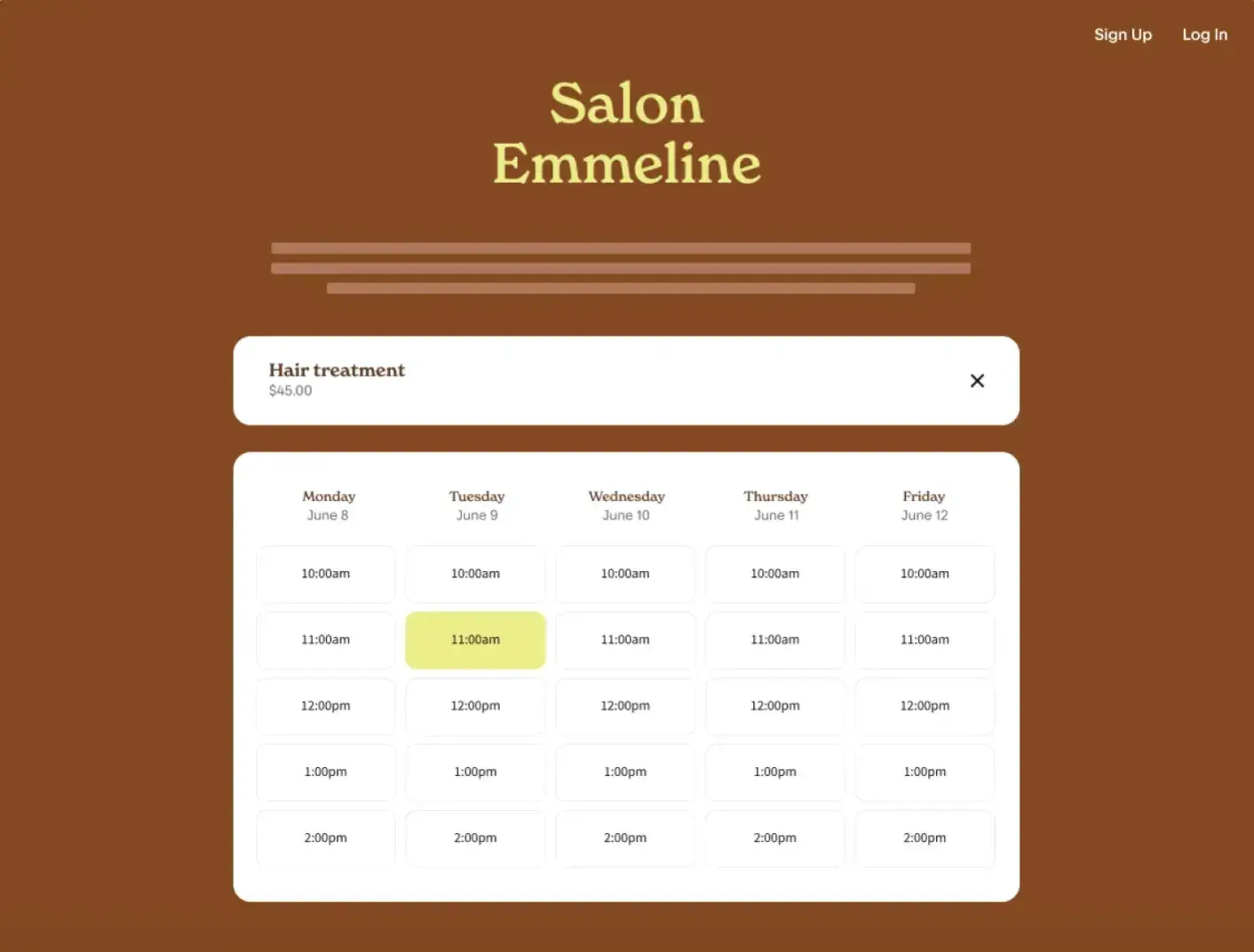 free online booking system, acuity