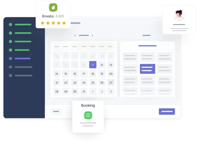 free online booking system, booknetic