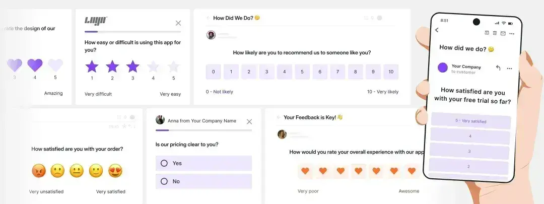 free online survey maker, survicate