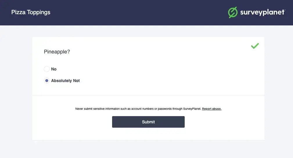 free online survey maker, surveyplanet