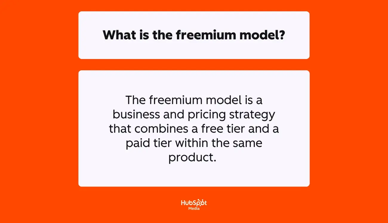what is the freemium model