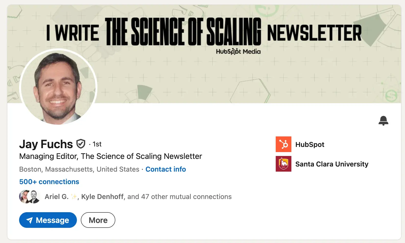 future of newsletters, jay fuchs is the personality behind hubspot’s “the science of scaling”
