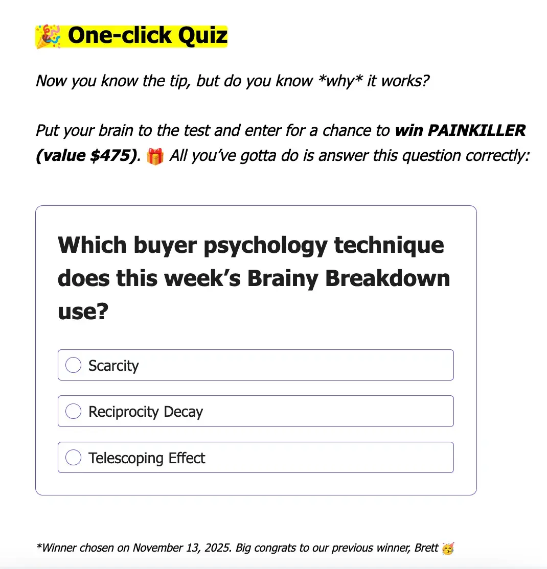 future of newsletters, live poll built with kit