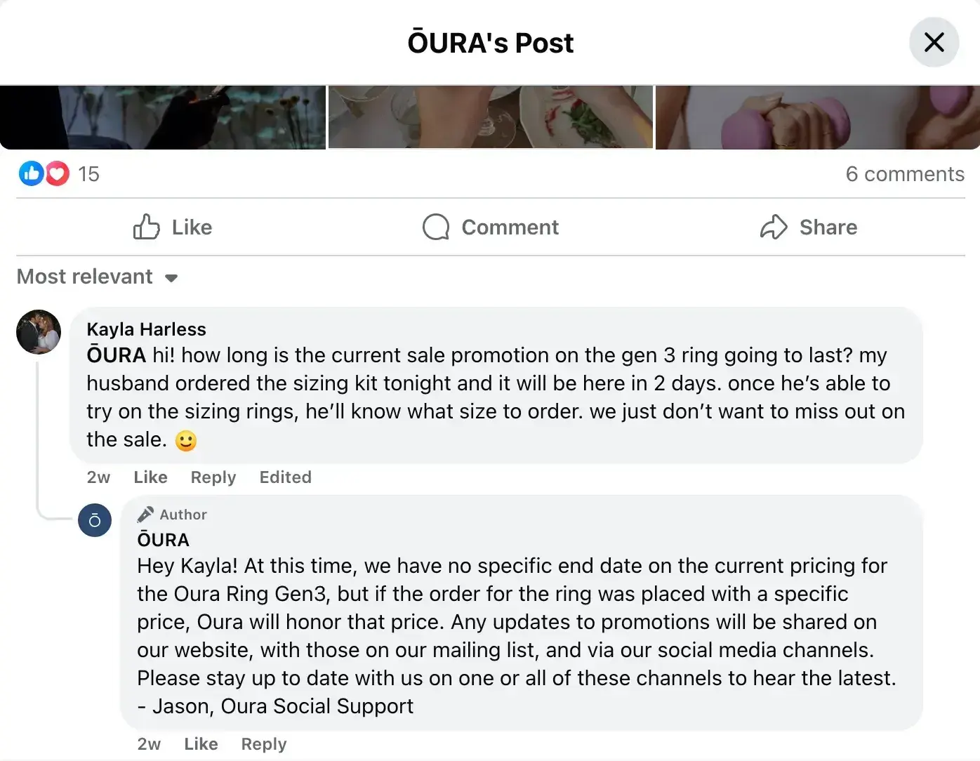the future of social is prioritizing customer service like oura does in this customer exchange