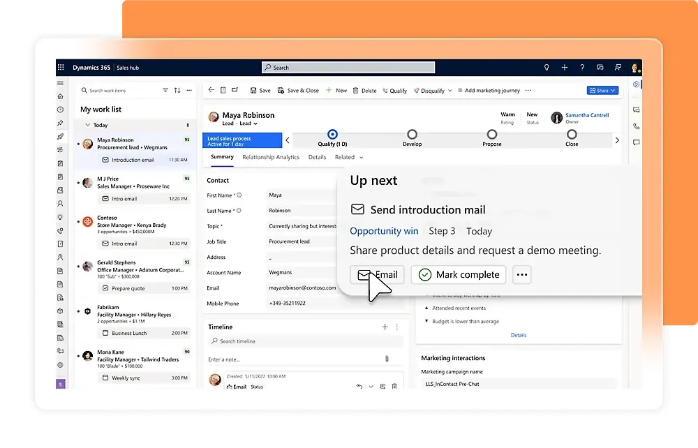 Microsoft D365 CRM can be configured for GDPR needs