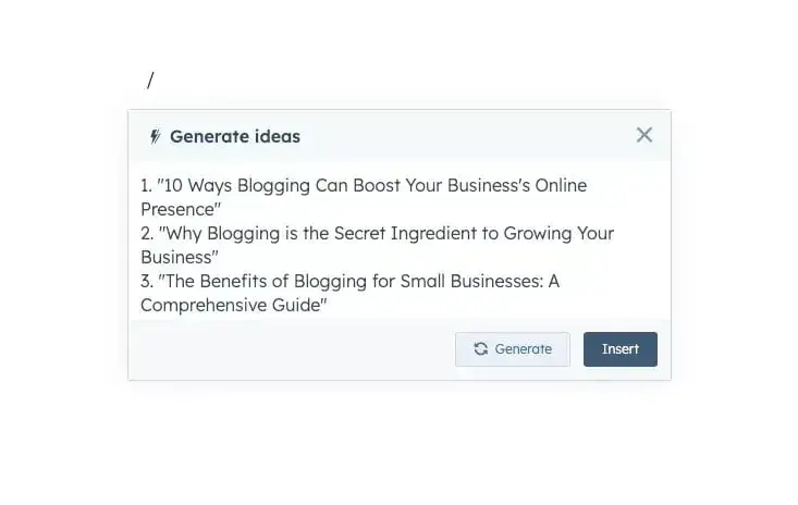 generative ai use cases in marketing: content creation ideation