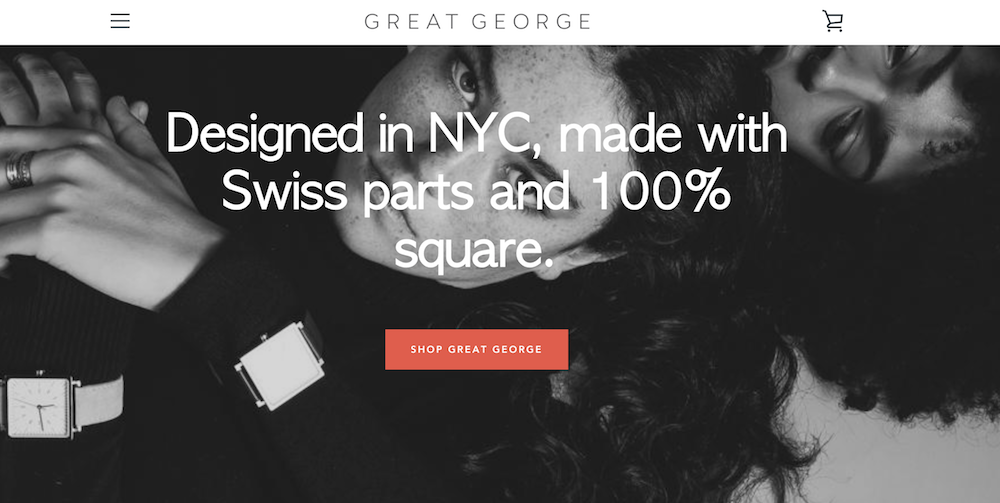 Great George WatchesのShopifyストア