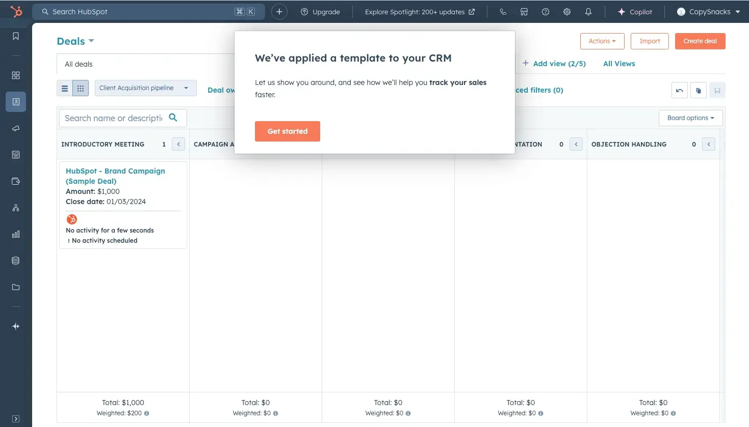 getting started with hubspots crm for gmail is easy