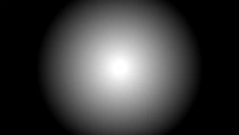 gradients in design example with radial gradient in black and white