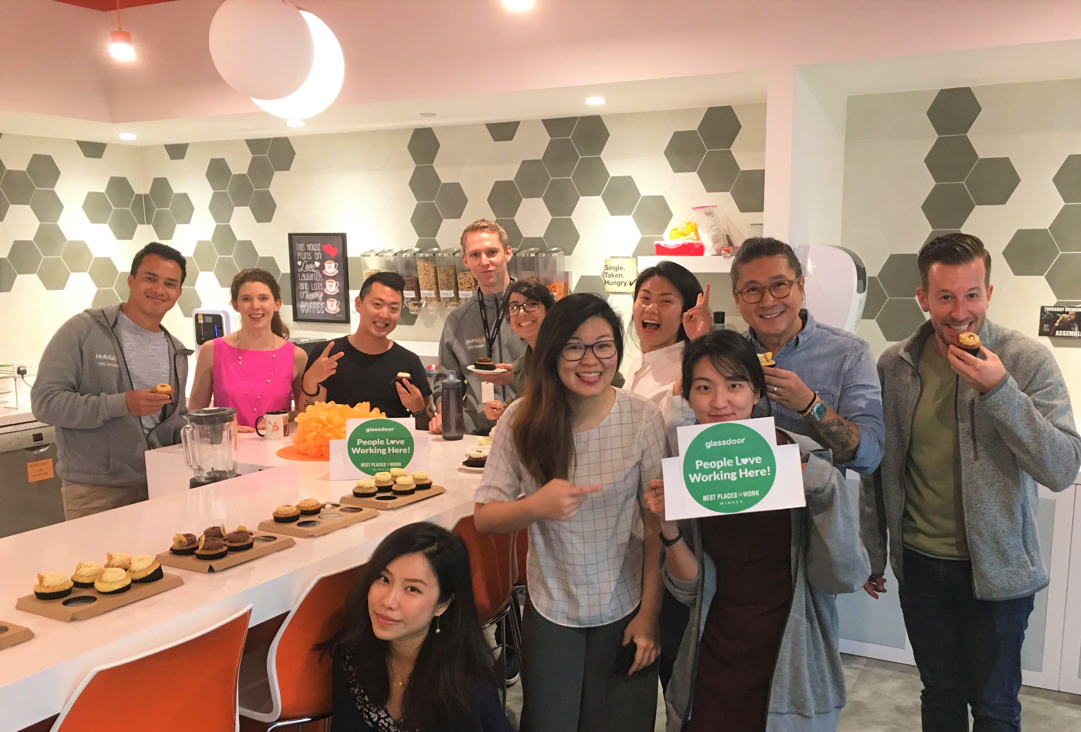 HubSpot Named the #8 Best Place to Work in Singapore in 2020 by the Glassdoor Employees' Choice Awards