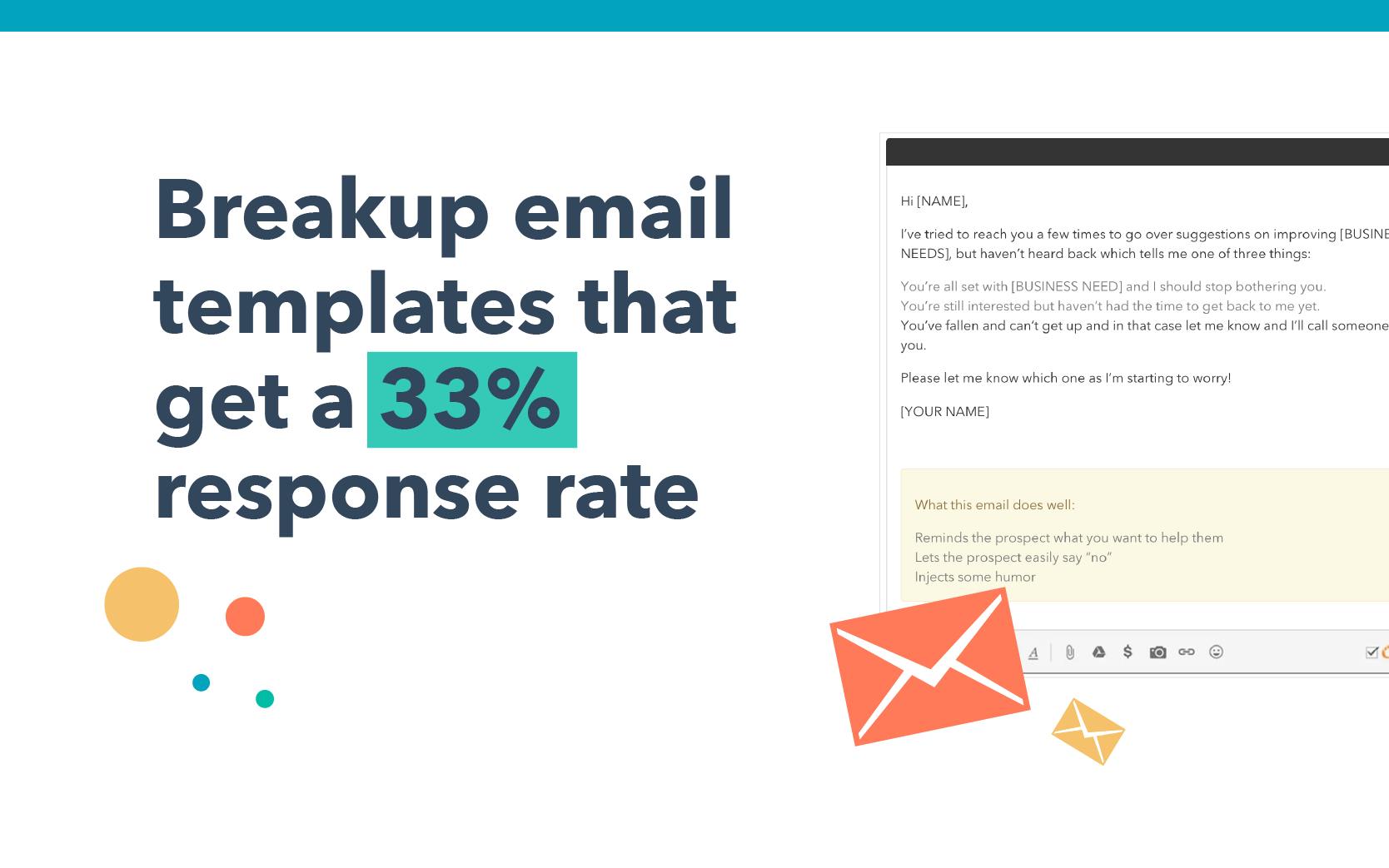 Breakup email templates that get a 33% response rate