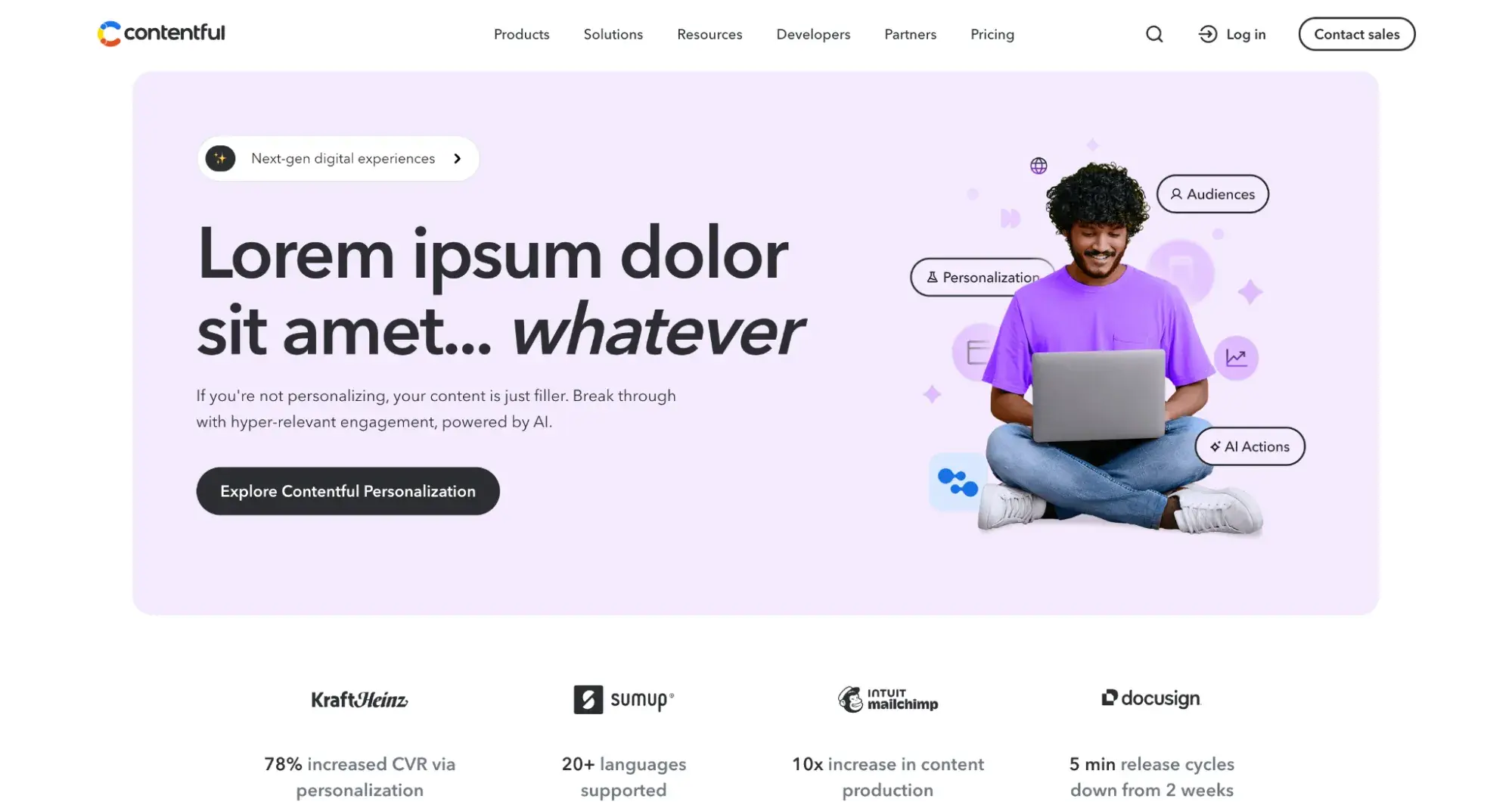 headless cms vendors: contentful