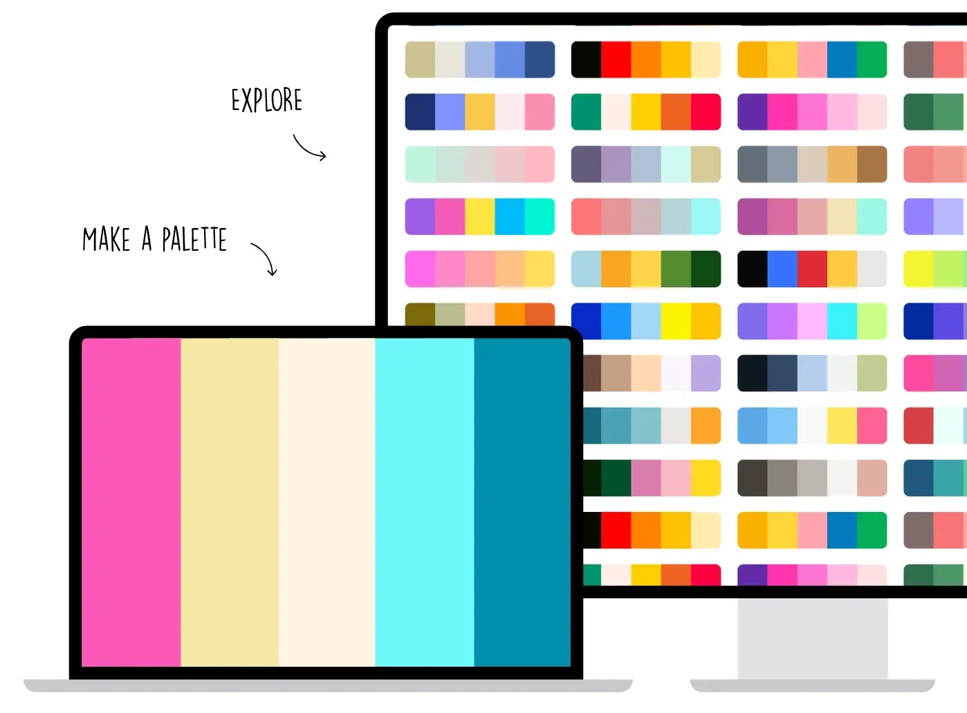 changing font text color html, exploring color palettes
