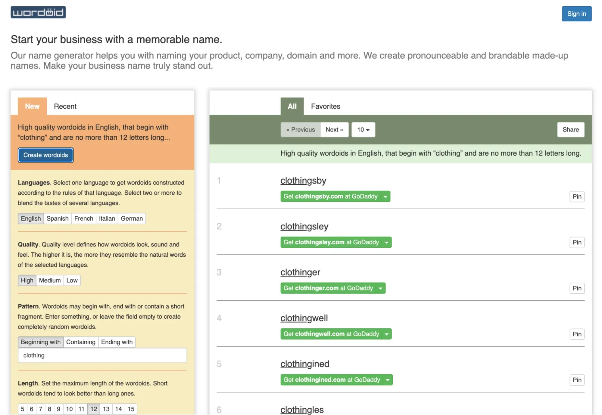 wordoid website