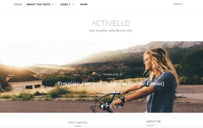 activello html css landing page template