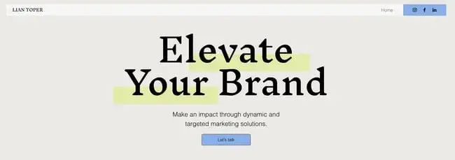 consultant html css landing page template