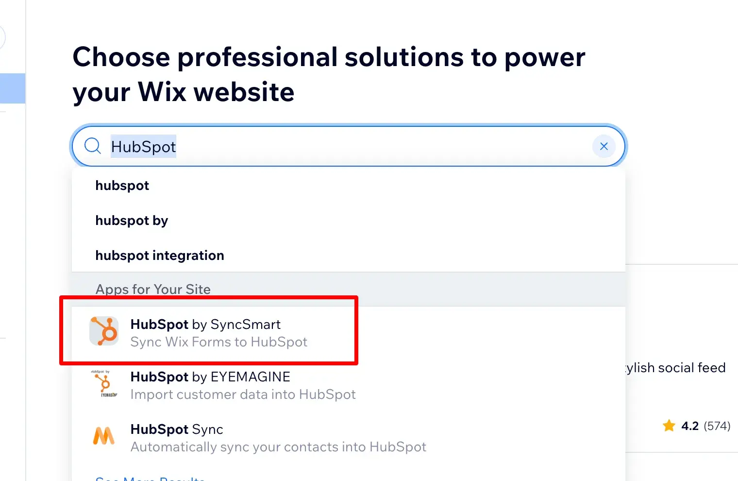wix hubspot integration