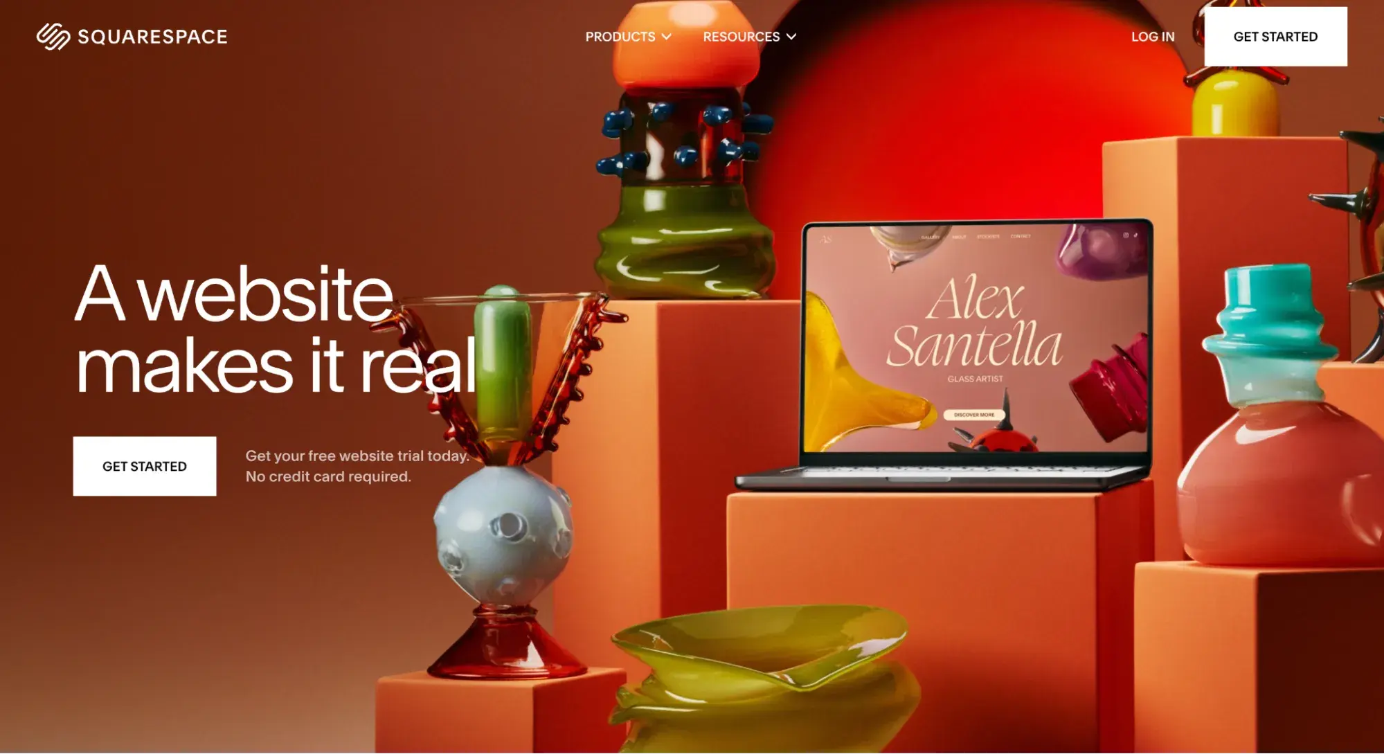 squarespace website