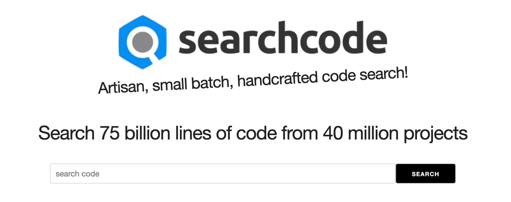 how to learn coding resource: searchcode