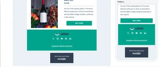 html email marketing, layouts