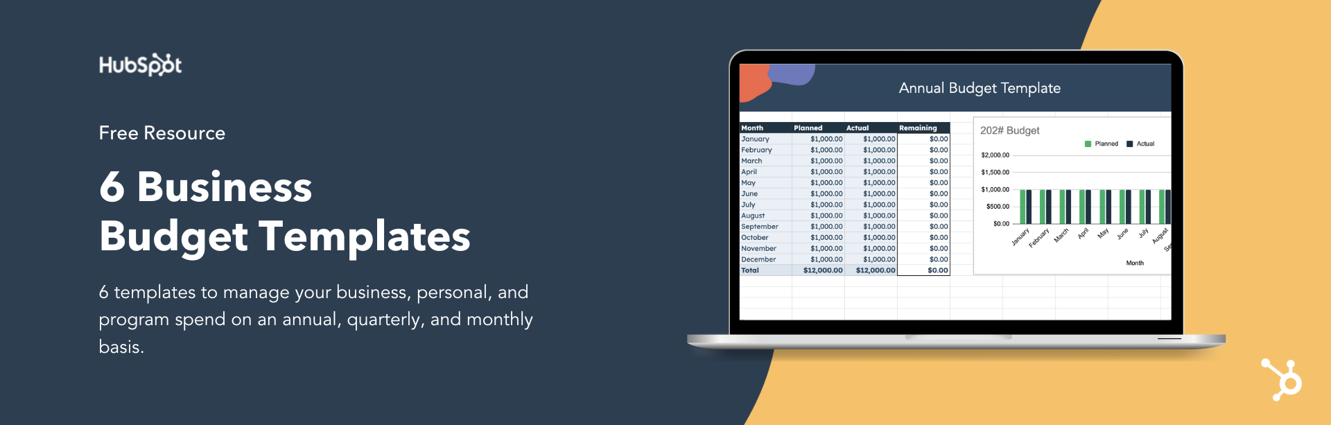 Premium Vector  Monthly budget planning simple template