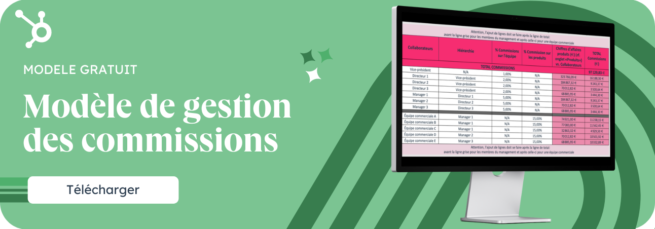 modèle de gestion des commissions