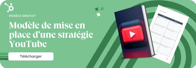 Modèle de mise en place d'une stratégie YouTube