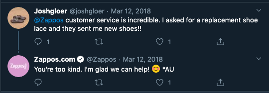 Zappos-Tweets