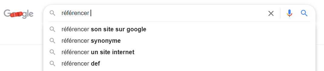 recherche google