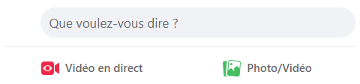 Diffusion en direct Facebook Live