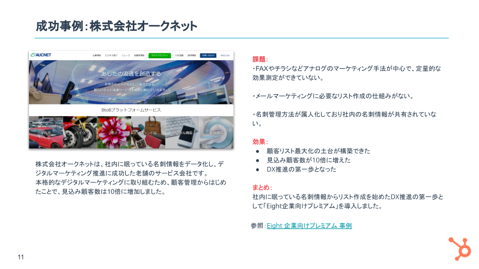 はじめてのDX〜EightとHubSpotで実現する顧客関係管理のオンラインシフト〜_04
