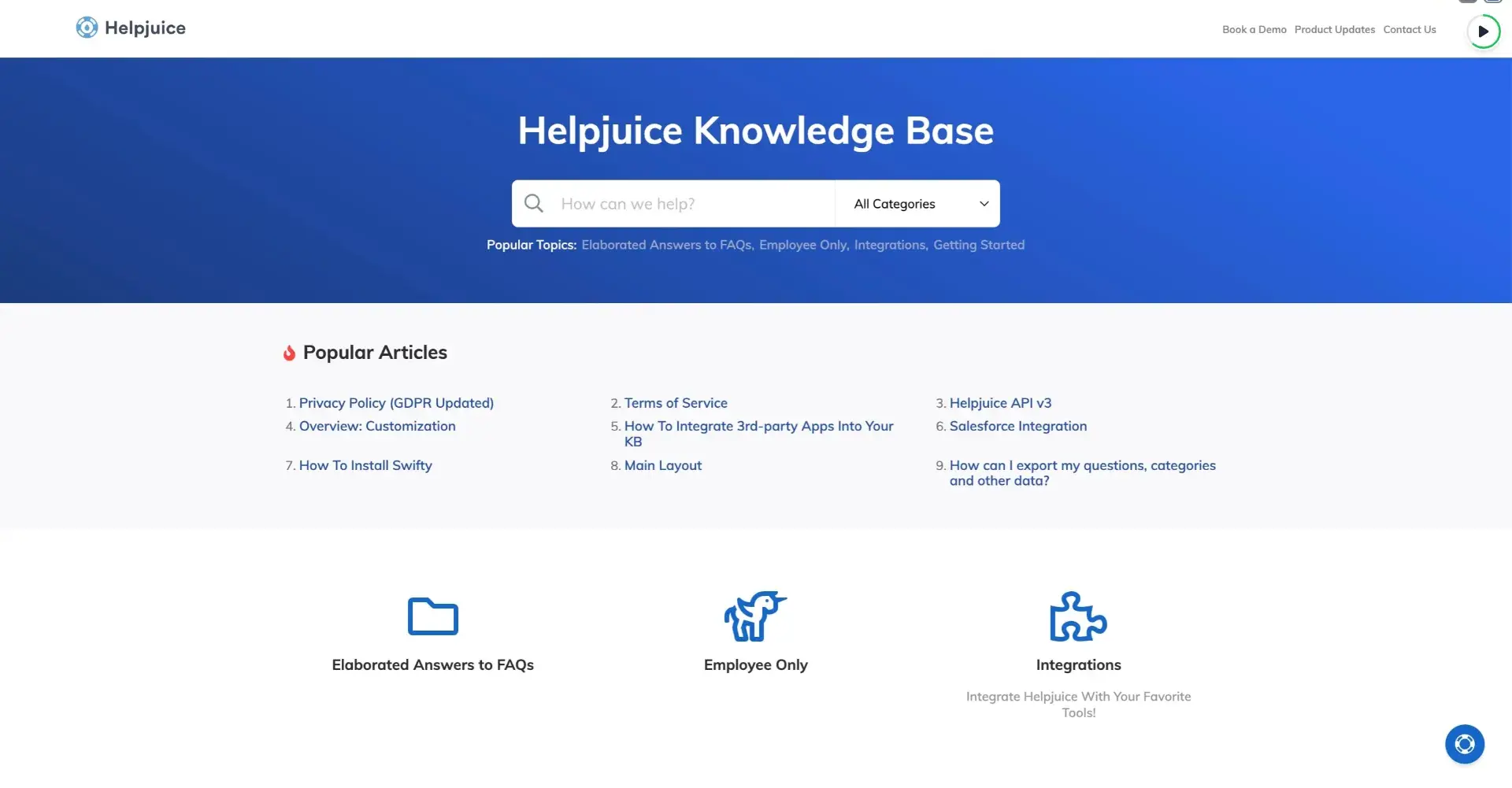 knowledge management software: helpjuice