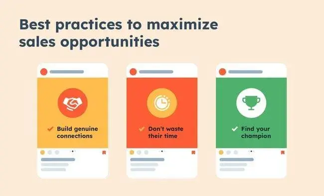lead vs prospect best practices to maximize sales opportunities infographic