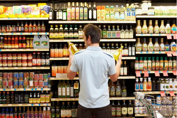 market penetration example in a grocery store aisle