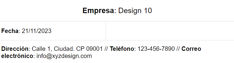 Cómo hacer una cotización en Excel paso a paso: crea un encabezado
