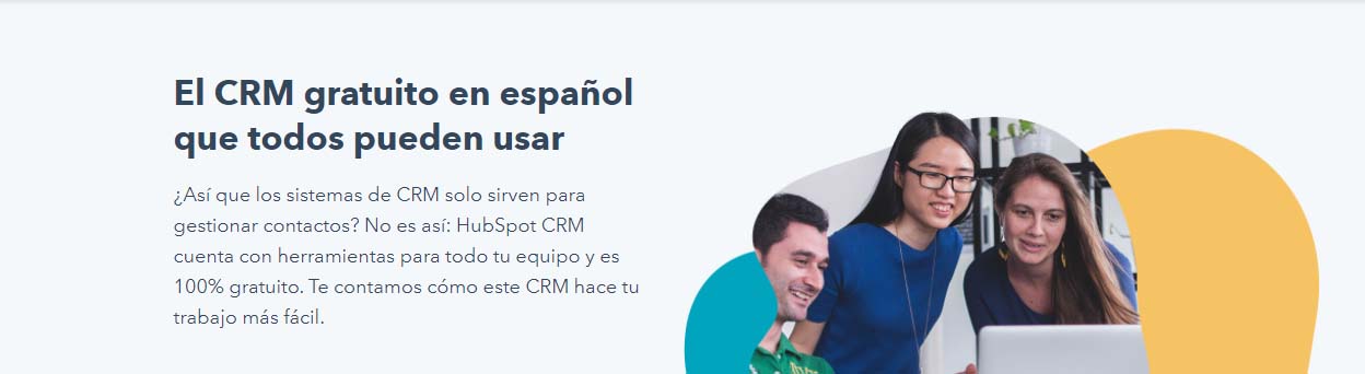 Mejores CRM en la nube: HubSpot