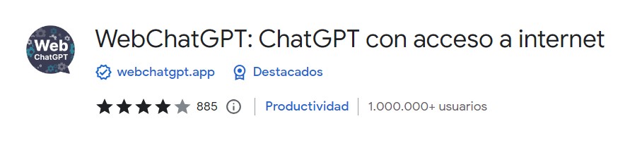 Extensión ChatGPT