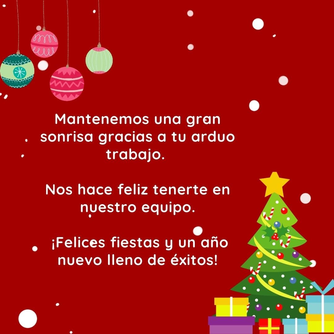Frases navideñas para los empleados de tu empresa: felices fiestas