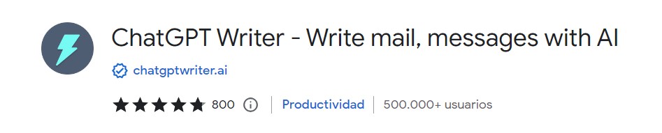 Extensiones de ChatGPT para Chrome